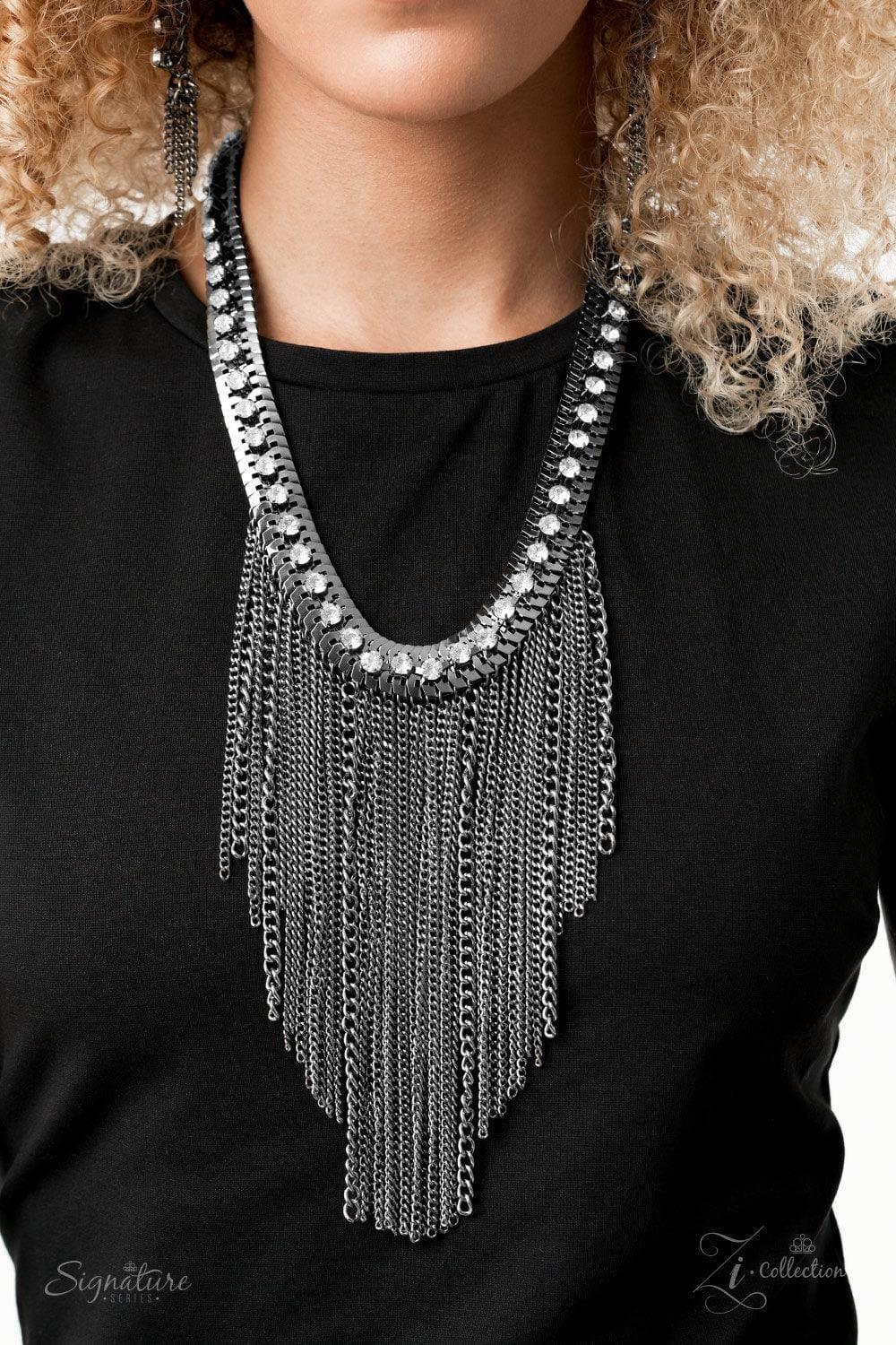 Paparazzi Accessories - The Alex - 2020 Signature Zi Collection Necklace - Bling by JessieK