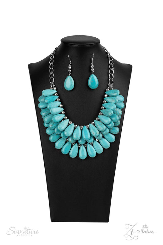 Paparazzi Accessories - The Amy - 2020 Signature Zi Collection Necklace - Bling by JessieK