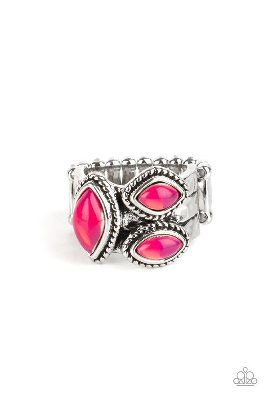 Paparazzi Accessories - The Charisma Collector – Pink Ring - Bling by JessieK