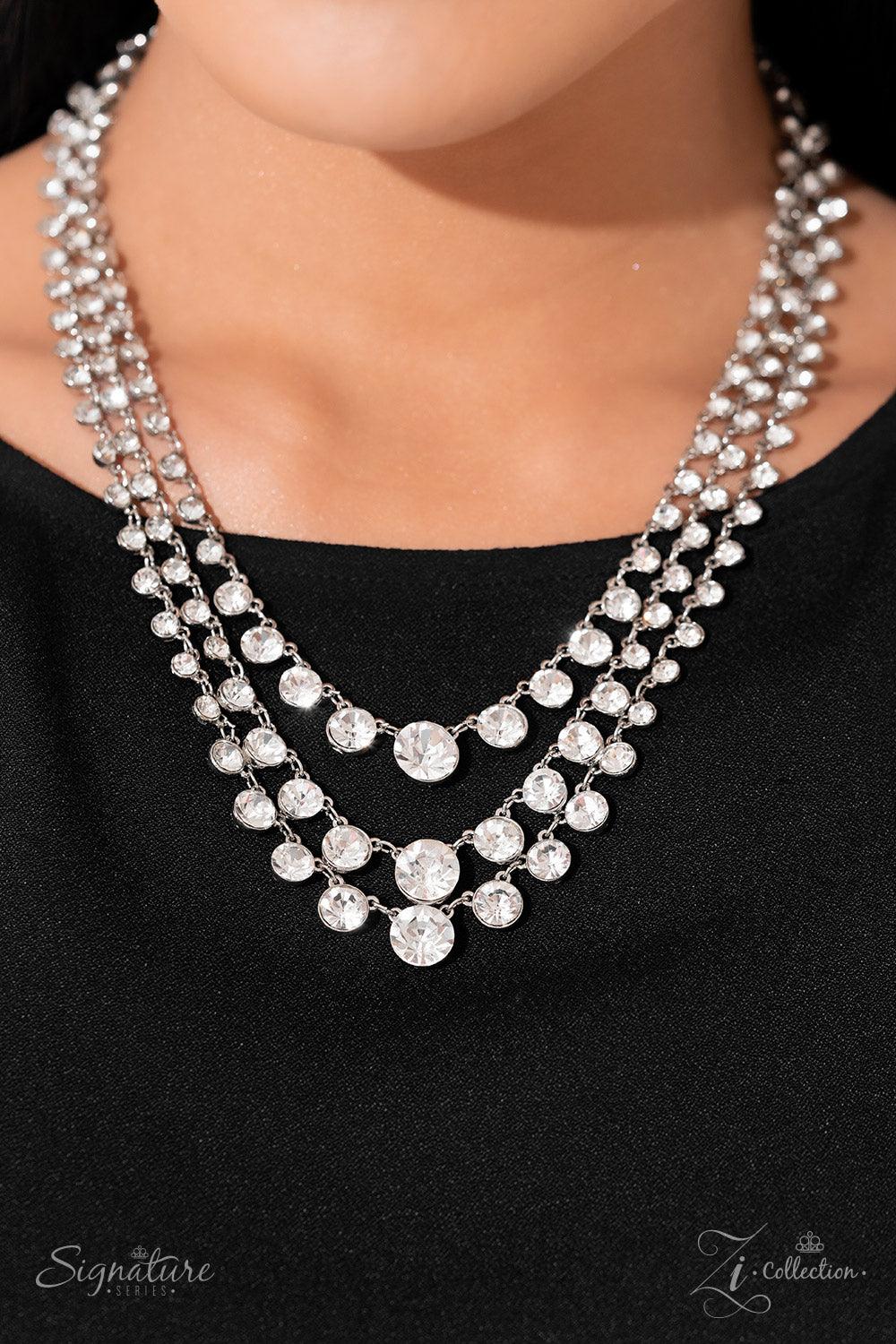 Paparazzi Accessories - The Dana - 2023 Signature Zi Collection Necklace - Bling by JessieK