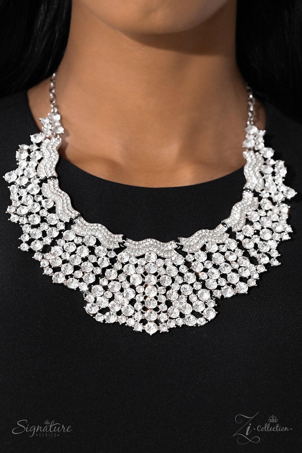 Paparazzi Accessories - The DEtta - 2023 Signature Zi Collection Necklace - Bling by JessieK