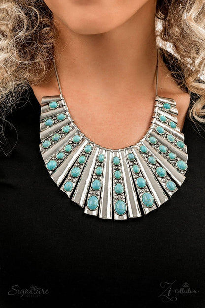 Paparazzi Accessories - The Ebony - 2022 Signature Zi Collection Necklace - Bling by JessieK