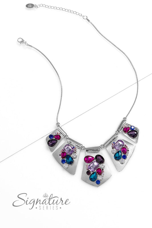 Paparazzi Accessories - The Laura - 2023 Signature Zi Collection Necklace - Bling by JessieK