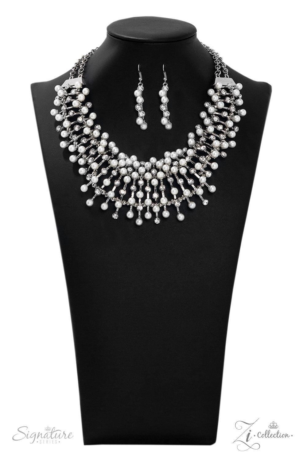 Paparazzi Accessories - The Leanne - 2019 Signature Zi Collection Necklace - Bling by JessieK