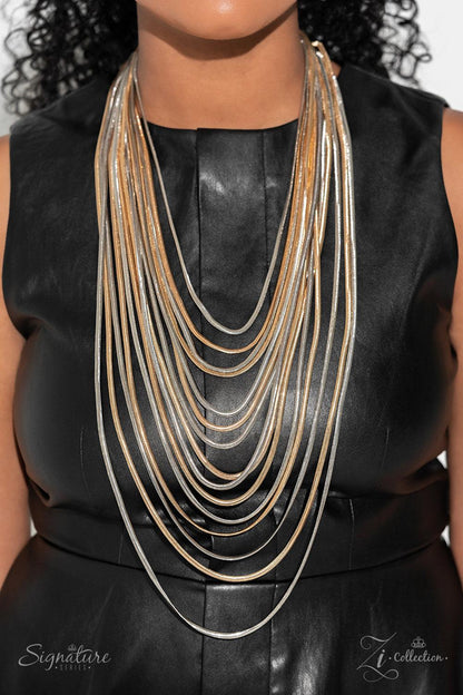 Paparazzi Accessories - The Linda - 2023 Signature Zi Collection Necklace - Bling by JessieK