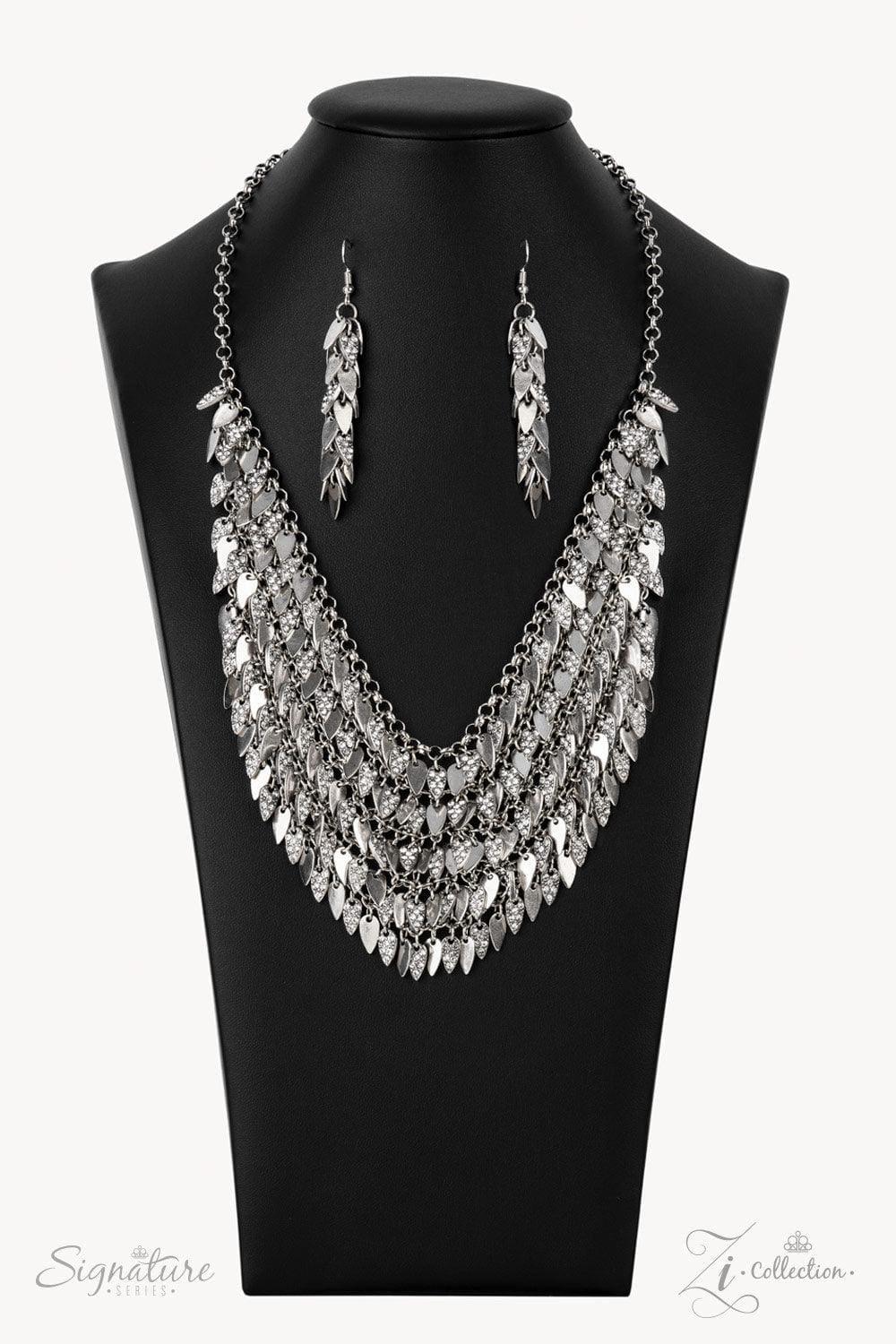 Paparazzi Accessories - The Nakisha - 2021 Signature Zi Collection Necklace - Bling by JessieK