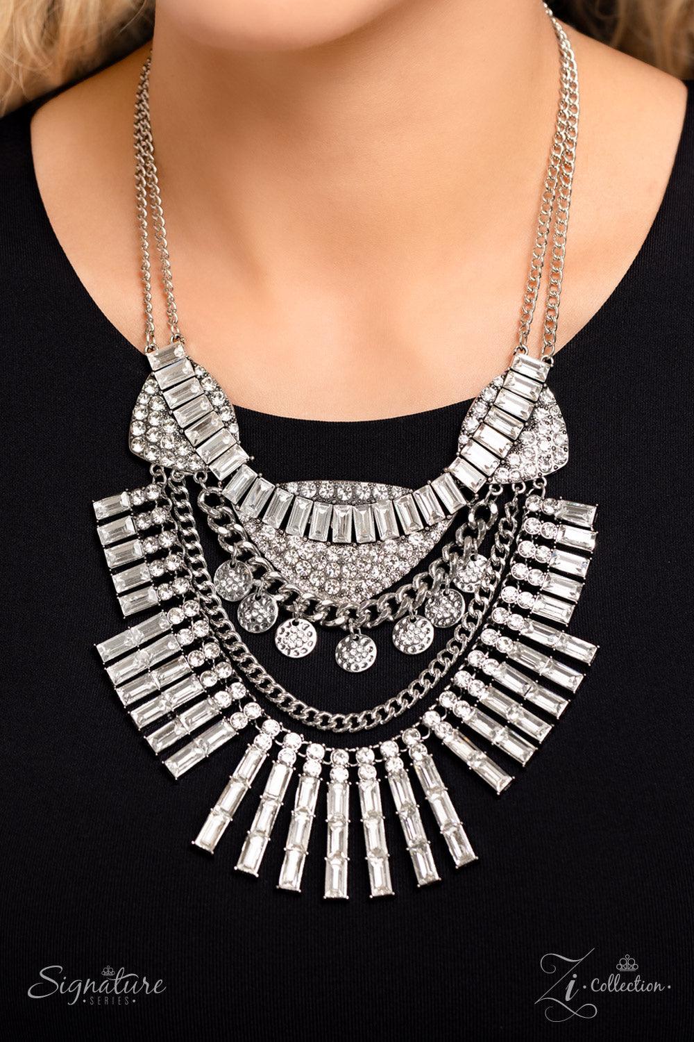 Paparazzi Accessories - The Nedra - 2023 Signature Zi Collection Necklace - Bling by JessieK