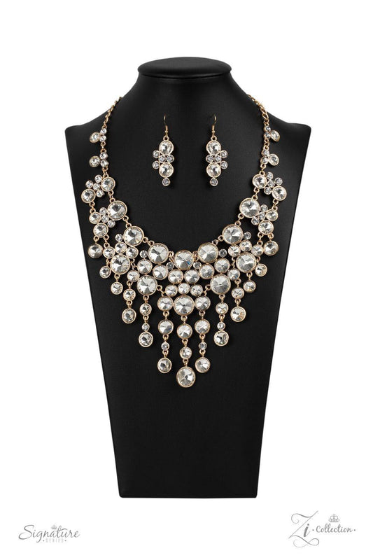 Paparazzi Accessories - The Rosa - 2020 Signature Zi Collection Necklace - Bling by JessieK