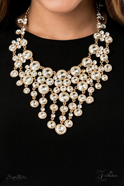 Paparazzi Accessories - The Rosa - 2020 Signature Zi Collection Necklace - Bling by JessieK