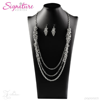 Paparazzi Accessories - The Shelley - 2017 Signature Zi Collection Necklace - Bling by JessieK
