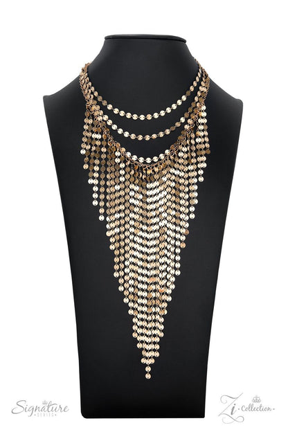 Paparazzi Accessories - The Suz - 2022 Signature Zi Collection Necklace - Bling by JessieK
