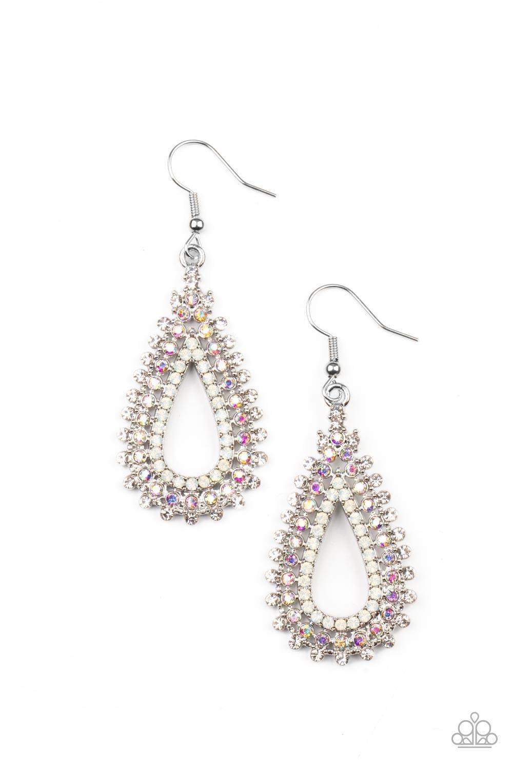 Paparazzi Accessories - The Works - Multicolor Earrings - Bling by JessieK
