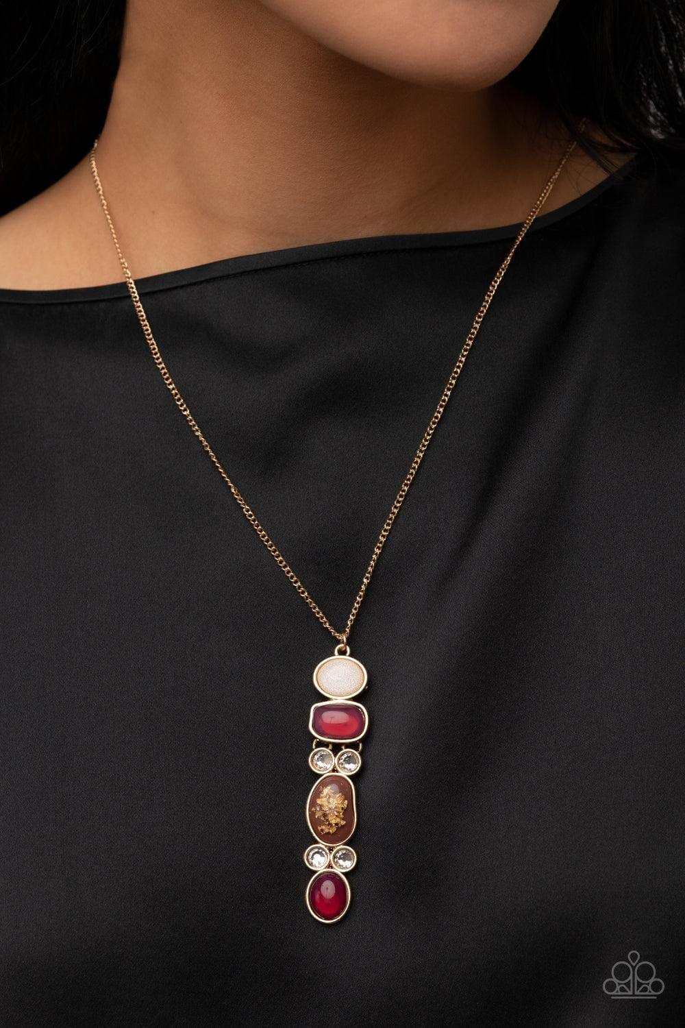 Paparazzi Accessories - Totem Treasure - Purple Necklace - Bling by JessieK