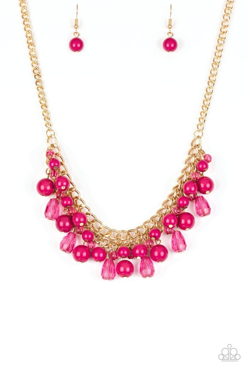 Paparazzi Accessories - Tour De Trendsetter - Pink Necklace - Bling by JessieK