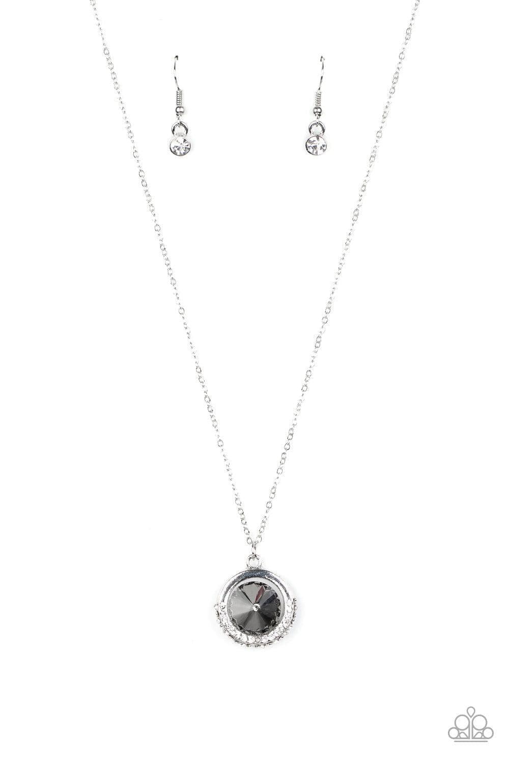 Paparazzi Accessories - Trademark Twinkle - Silver Necklace - Bling by JessieK