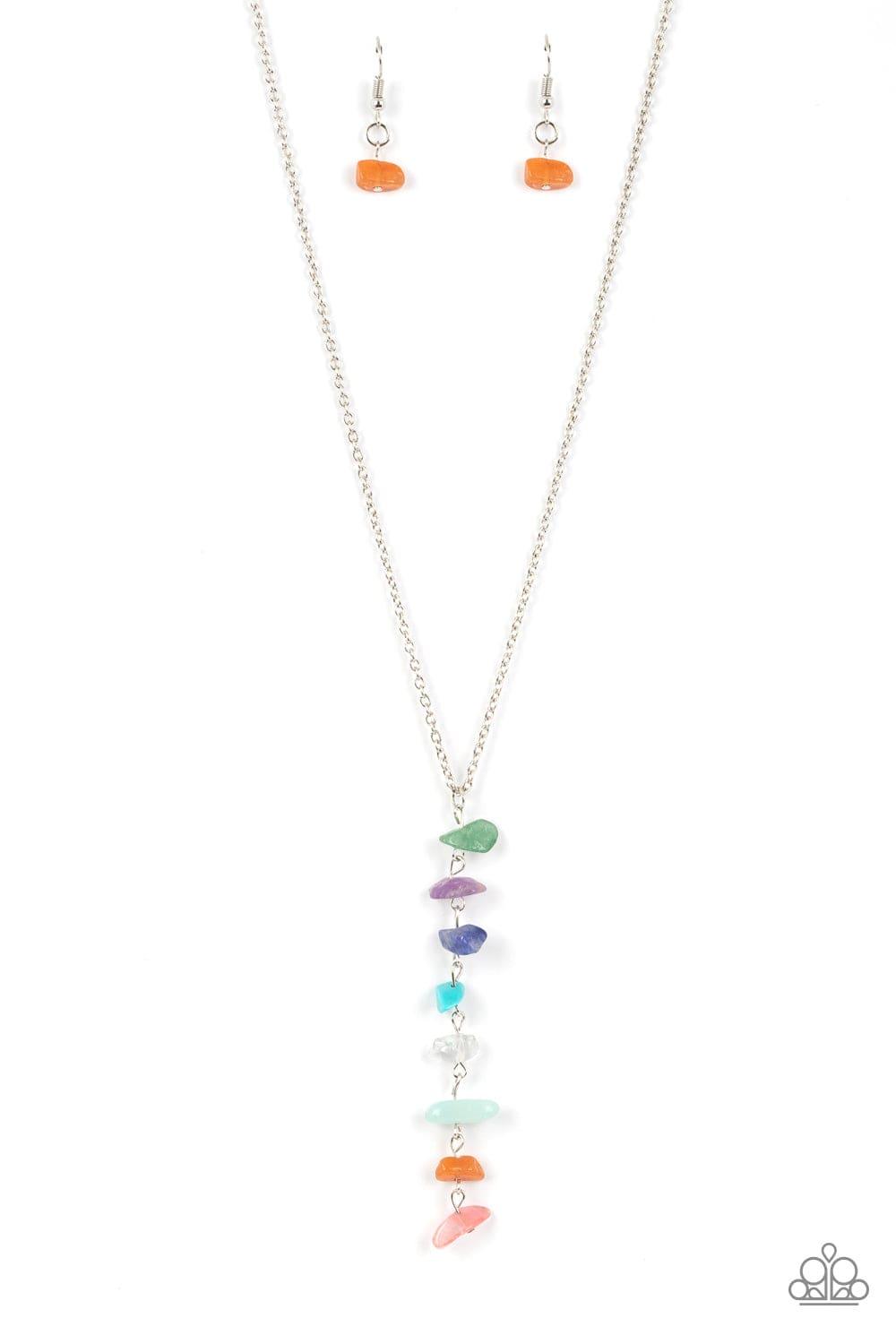 Paparazzi Accessories - Tranquil Tidings - Multicolor Necklace - Bling by JessieK