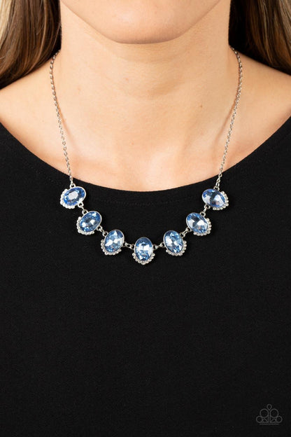 Paparazzi Accessories - Unleash Your Sparkle - Blue Necklace - Bling by JessieK
