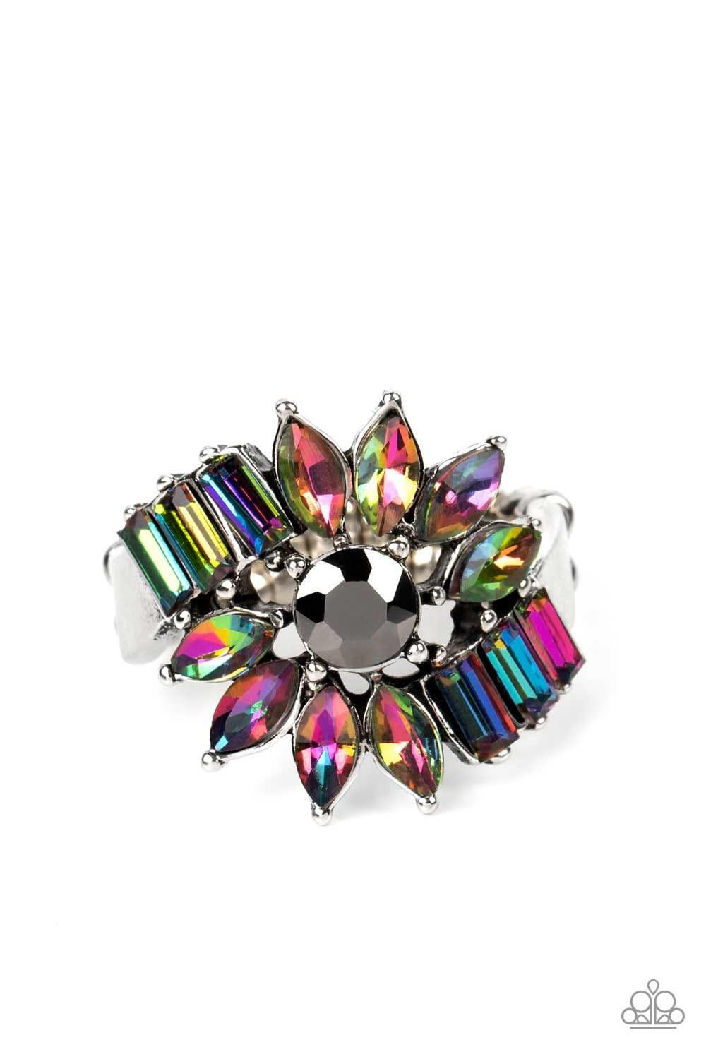 Paparazzi Accessories - Untamable Universe - Multicolor "oil-spill" Ring - Bling by JessieK