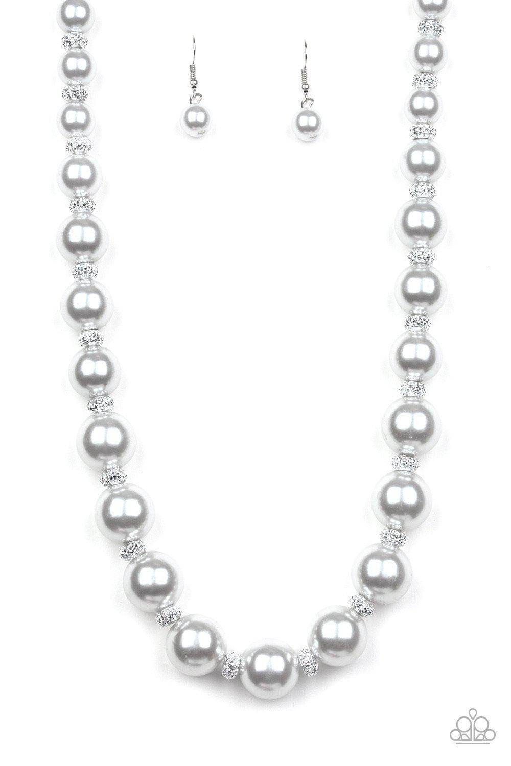 Paparazzi Accessories - Uptown Heiress - Silver Necklace - Bling by JessieK