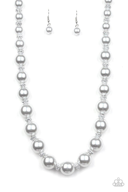 Paparazzi Accessories - Uptown Heiress - Silver Necklace - Bling by JessieK