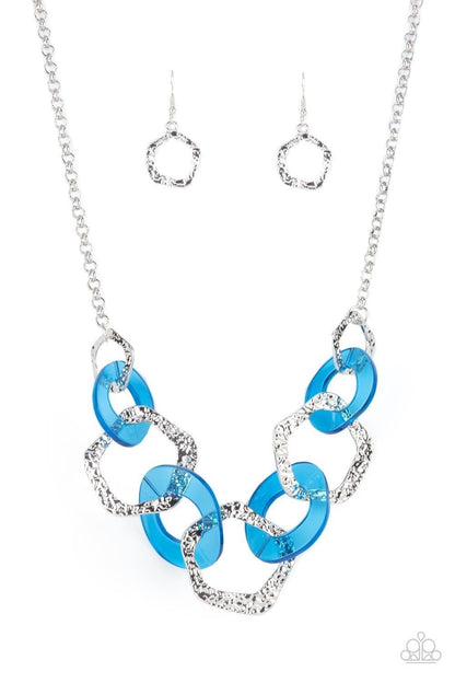 Paparazzi Accessories - Urban Circus - Blue Necklace - Bling by JessieK