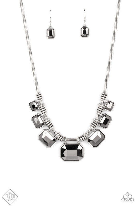 Paparazzi Accessories - Urban Extravagance - Silver Necklace - Bling by JessieK