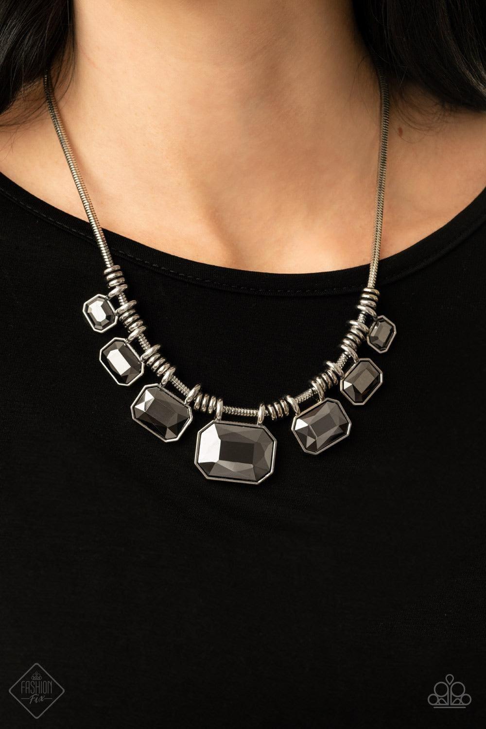 Paparazzi Accessories - Urban Extravagance - Silver Necklace - Bling by JessieK