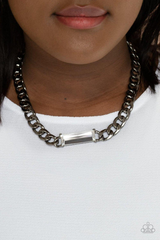 Paparazzi Accessories - Urban Royalty - Black Necklace - Bling by JessieK