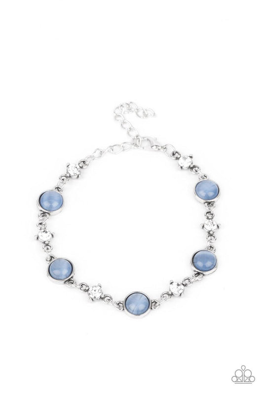 Paparazzi Accessories - Use Your Illumination - Blue Bracelet - Bling by JessieK