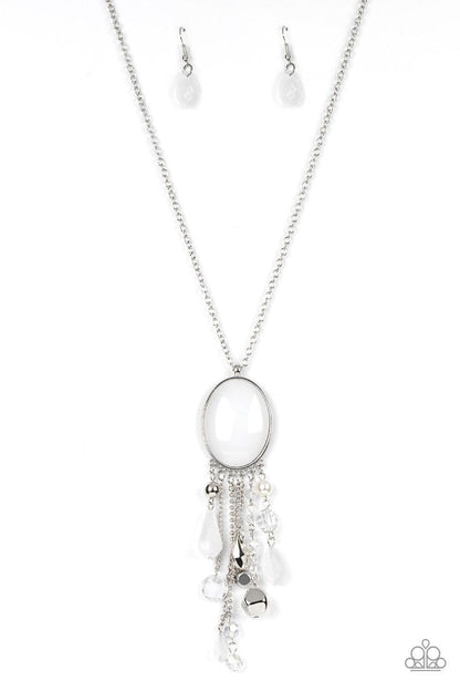 Paparazzi Accessories - Whimsical Wishes - White Necklace - Bling by JessieK