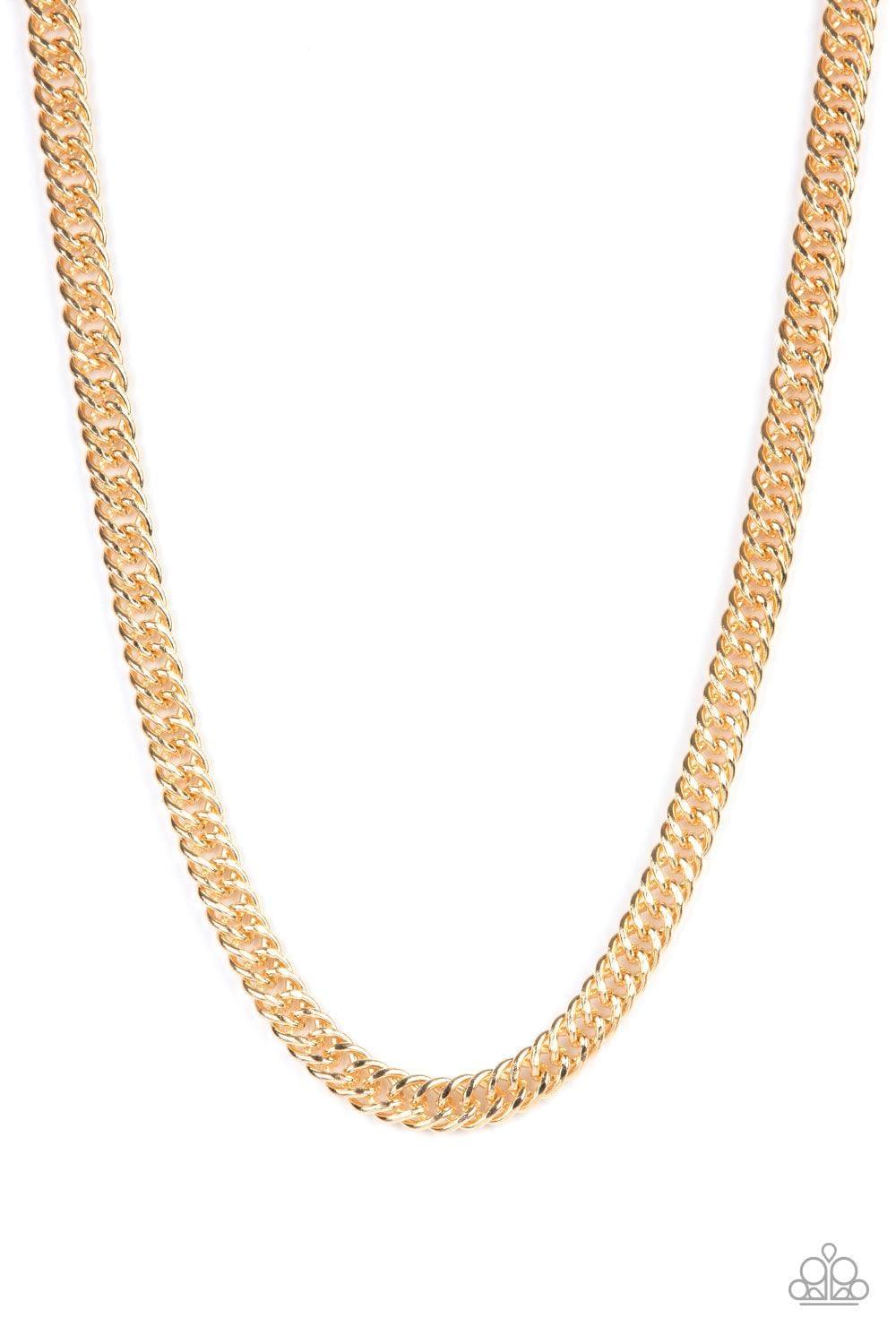 Paparazzi Accessories - Winners Circle - Gold Necklace - Bling by JessieK