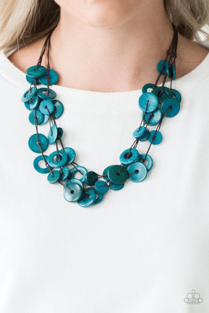 Paparazzi Accessories - Wonderfully Walla Walla - Blue Necklace - Bling by JessieK