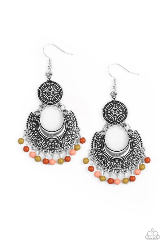 Paparazzi Accessories - Yes i Cancun - Multicolor Earrings - Bling by JessieK