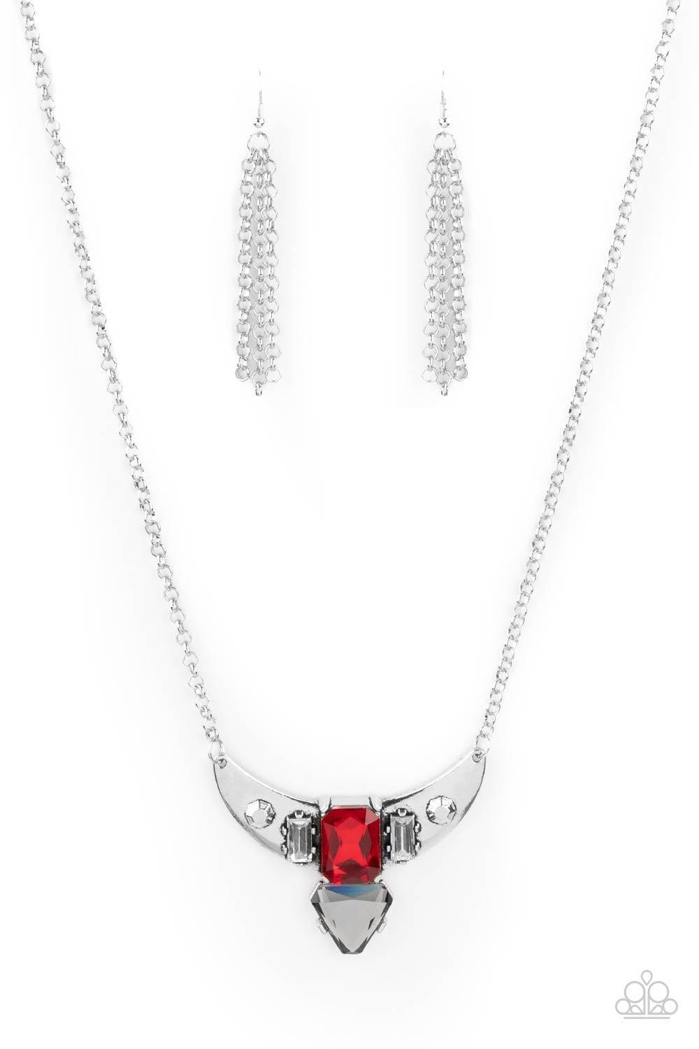 Paparazzi Accessories - You The Talisman! - Red Necklace - Bling by JessieK