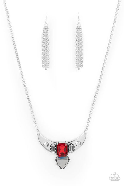 Paparazzi Accessories - You The Talisman! - Red Necklace - Bling by JessieK