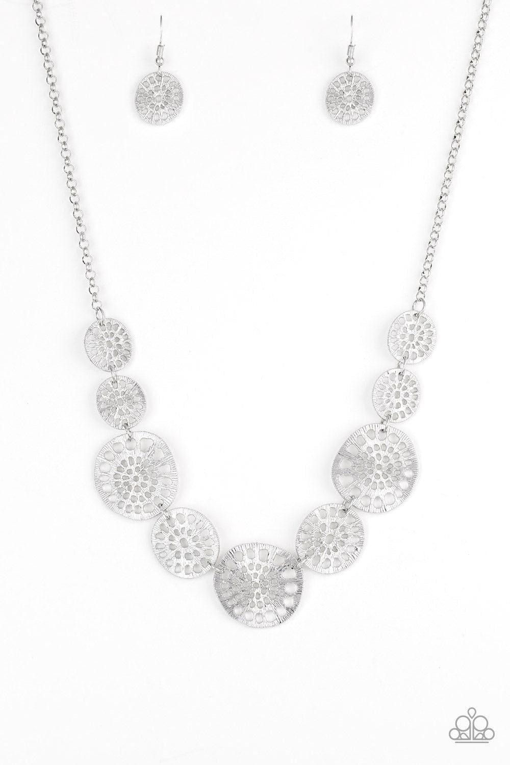 Paparazzi Accessories - Your Own Free Wheel - Silver Necklace - Bling by JessieK