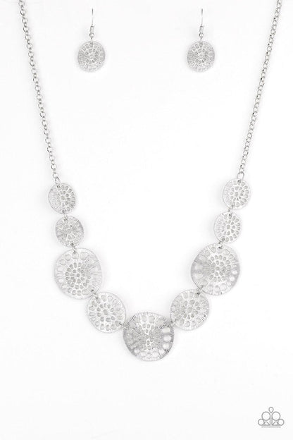 Paparazzi Accessories - Your Own Free Wheel - Silver Necklace - Bling by JessieK