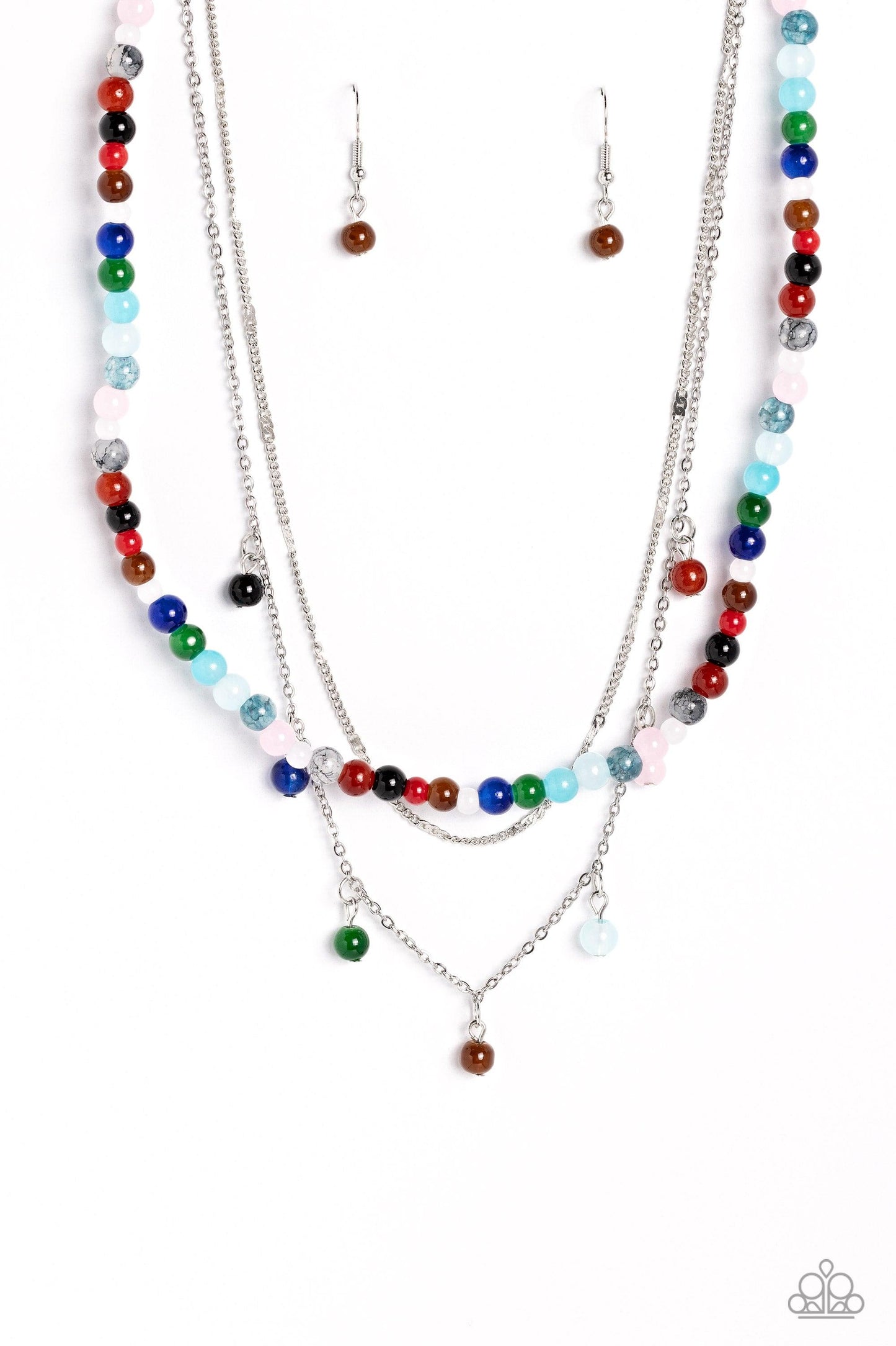 Paparazzi Accessories - BEAD All About It - Multicolor Necklace - Bling by JessieK