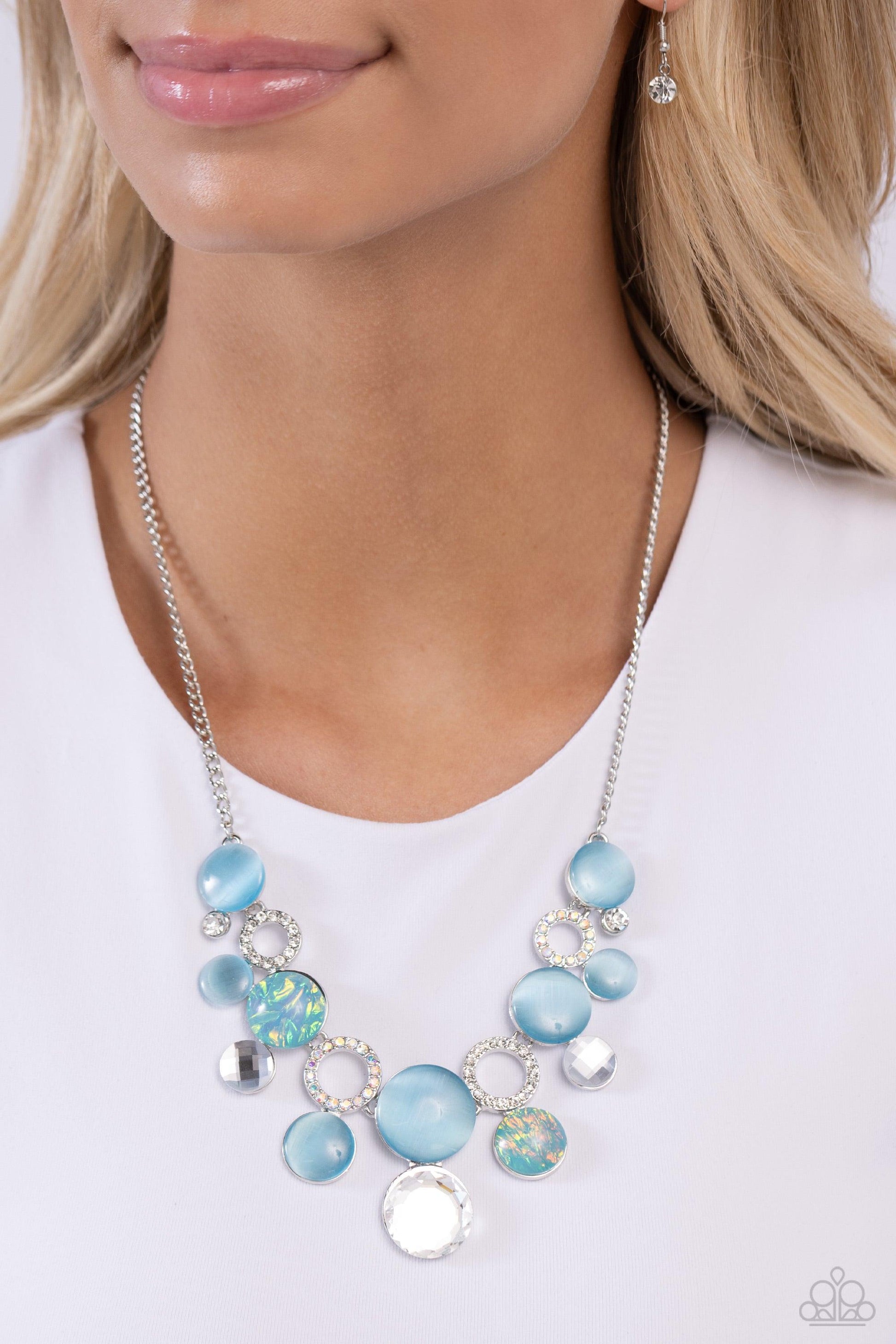 Paparazzi Accessories - Corporate Color - Blue Necklace - Bling by JessieK