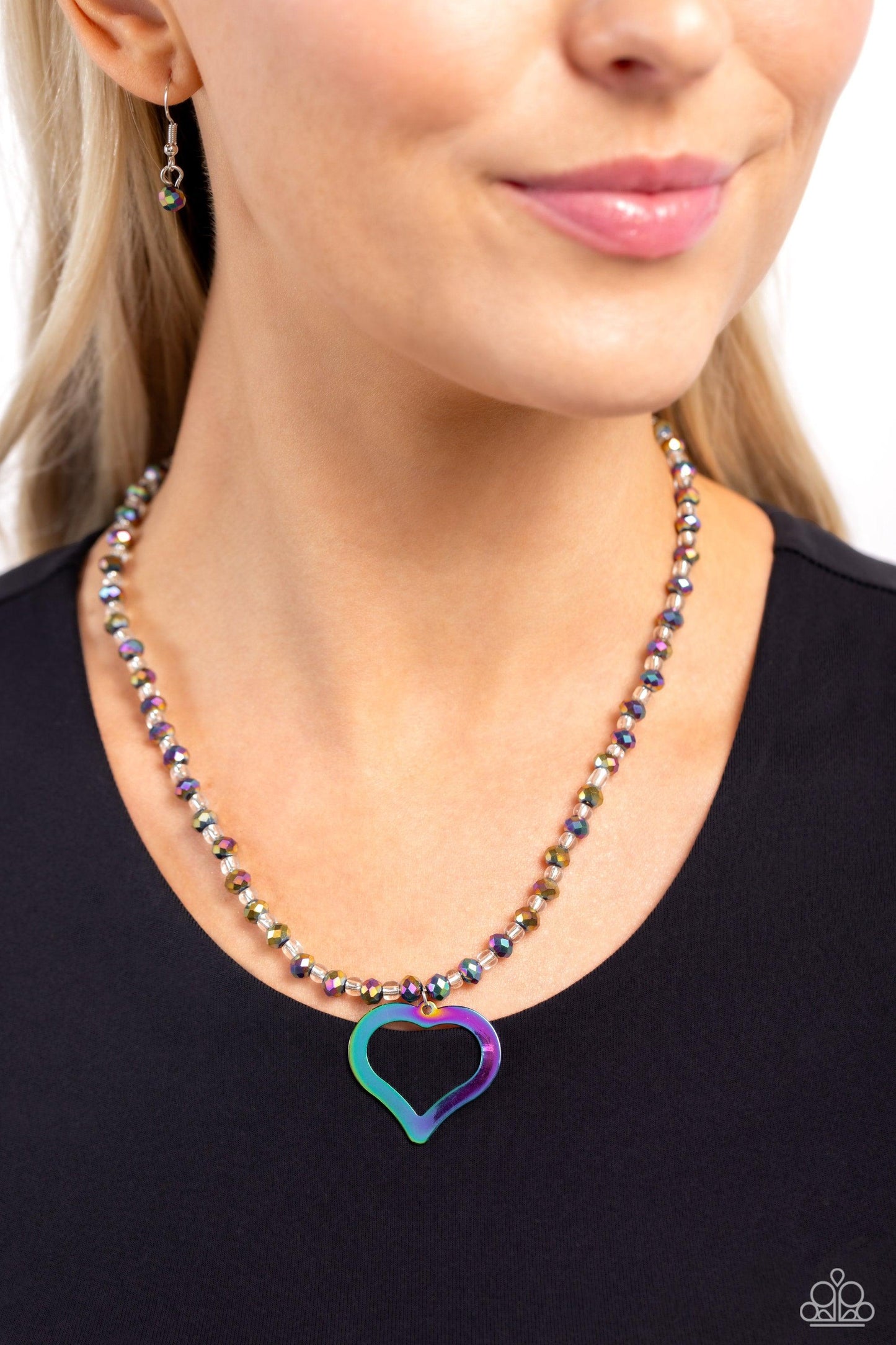 Paparazzi Accessories - Faceted Factor - Multicolor Necklace - Bling by JessieK