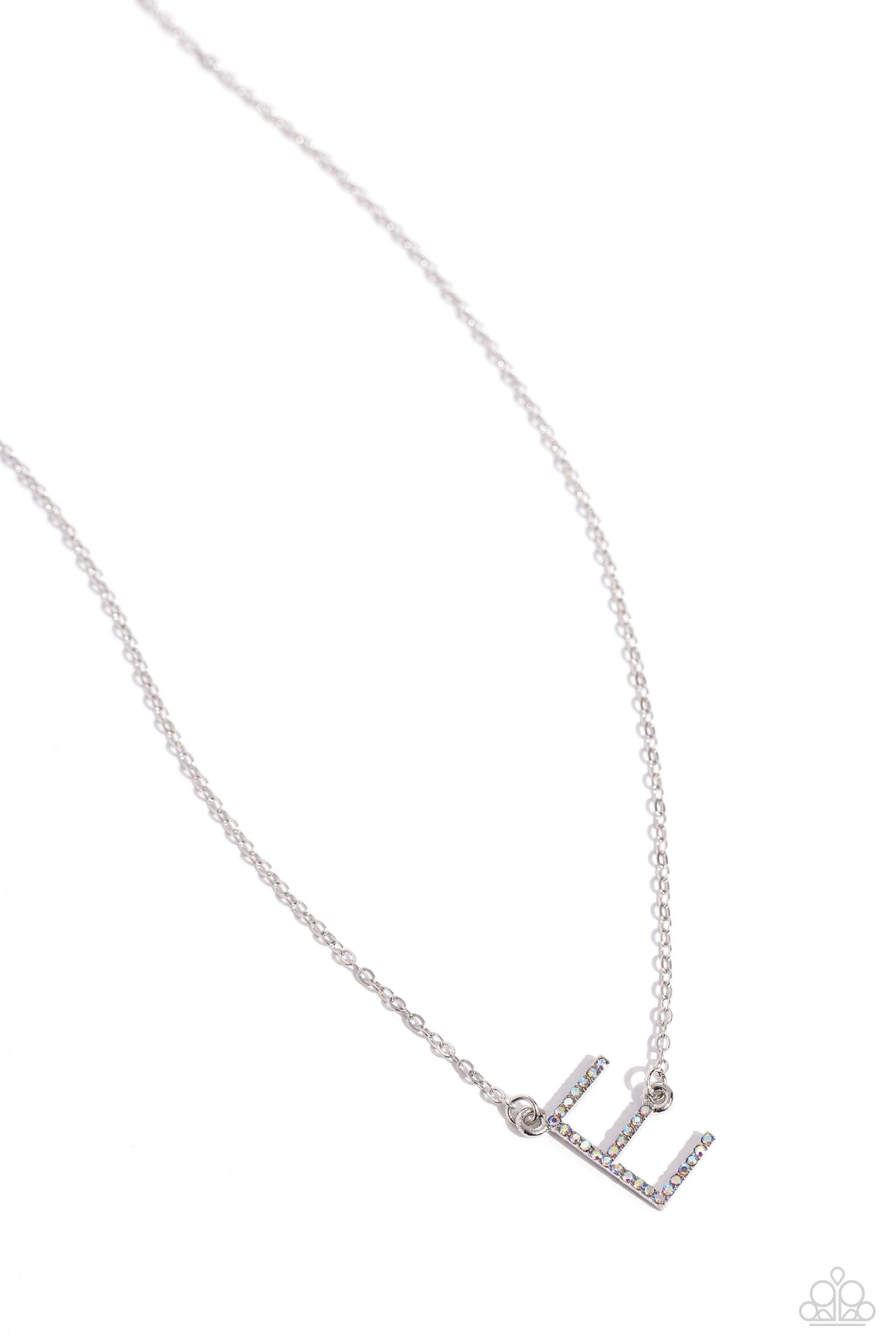 Innitcially INITIALLY Yours - E - Multicolor Necklace – Bling by JessieK