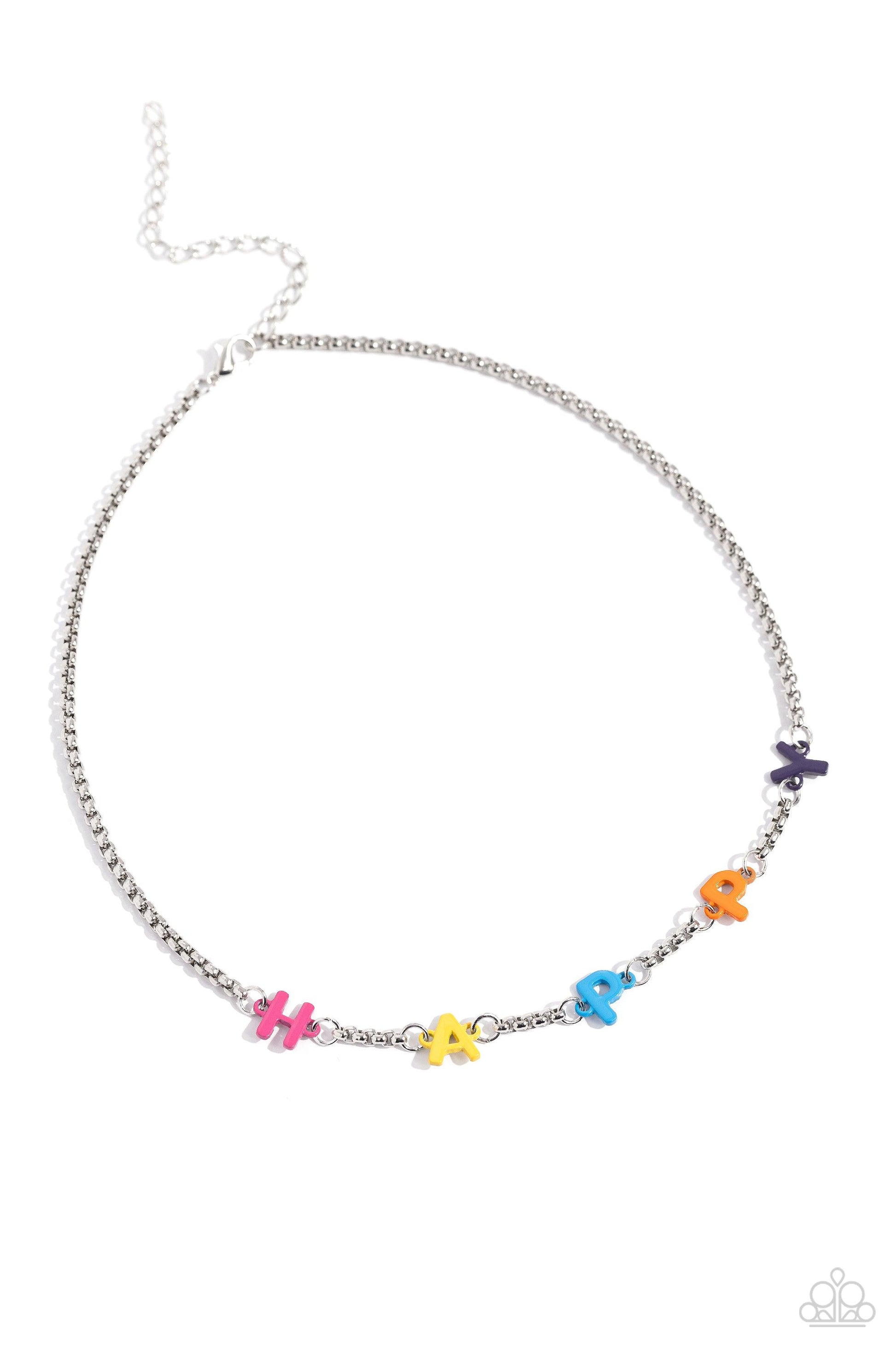 Paparazzi Accessories - Joyful Radiance - Multicolor Choker Necklace - Bling by JessieK