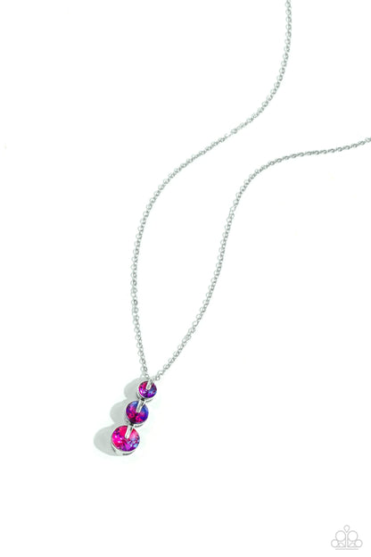 Paparazzi Accessories - Ombré Obsession - Multicolor Necklace - Bling by JessieK