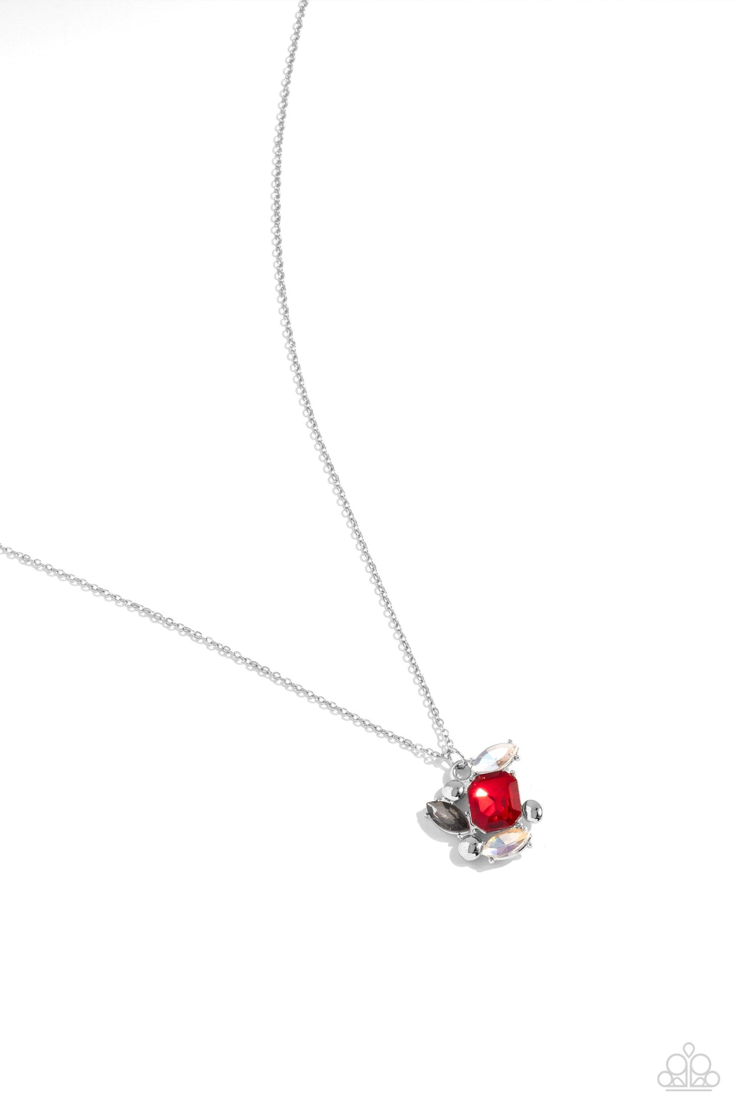 Paparazzi Accessories - Prismatic Projection - Red Necklace - Bling by JessieK