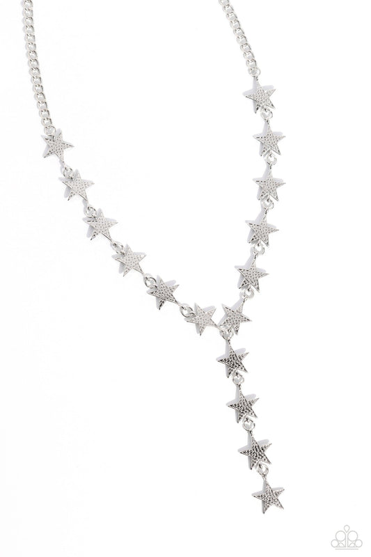 Paparazzi Accessories - Reach for the Stars - Silver Necklace - Bling by JessieK