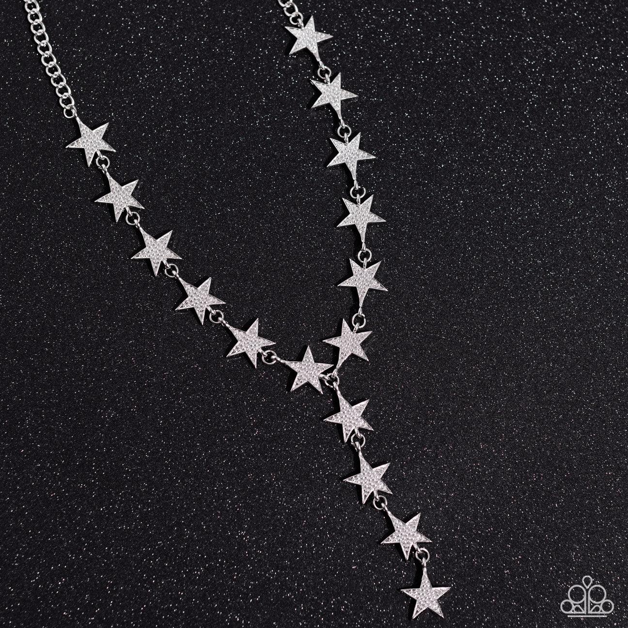 Paparazzi Accessories - Reach for the Stars - Silver Necklace - Bling by JessieK