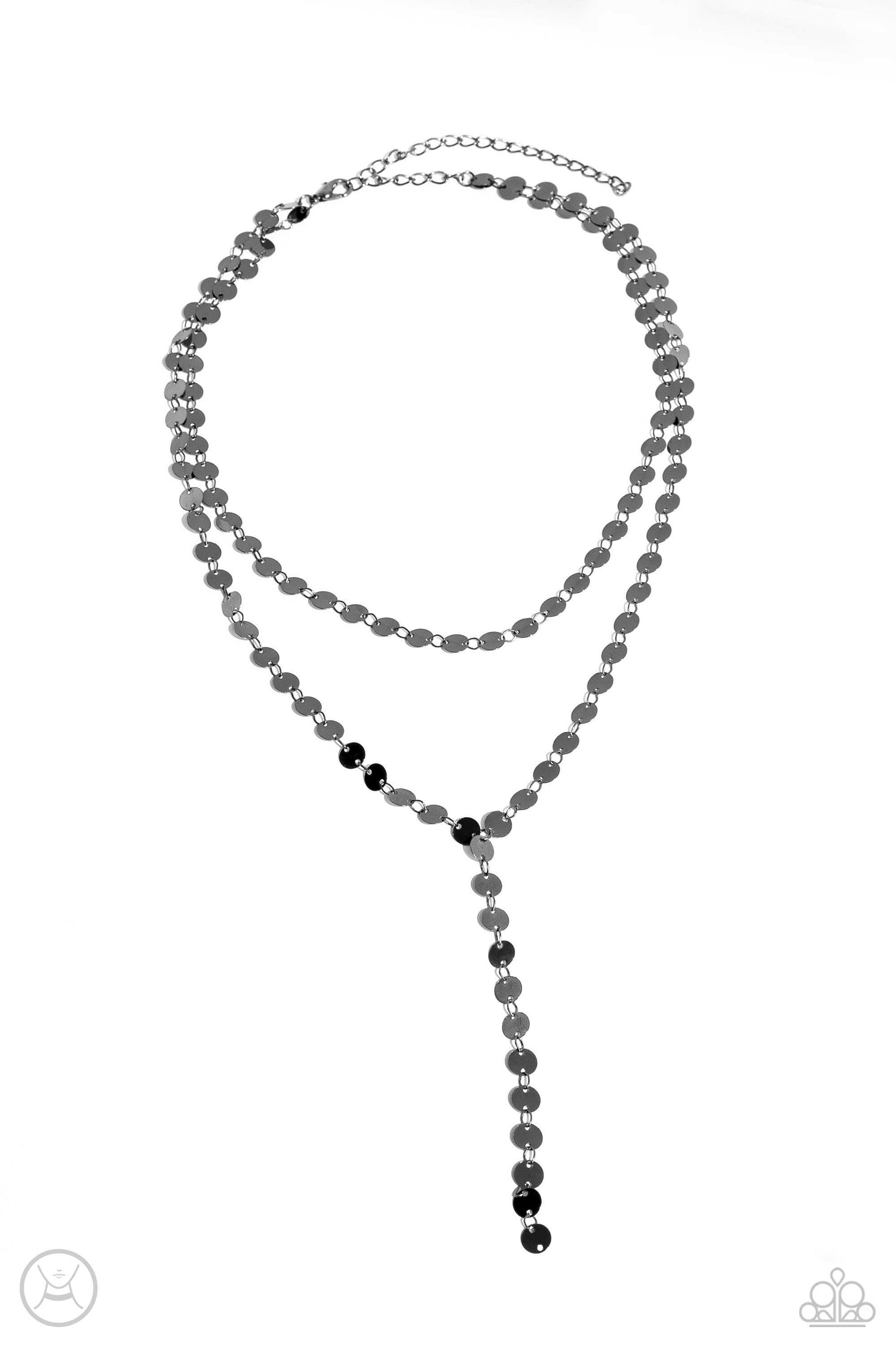 Paparazzi Accessories - Reeling in Radiance - Black Necklace - Bling by JessieK