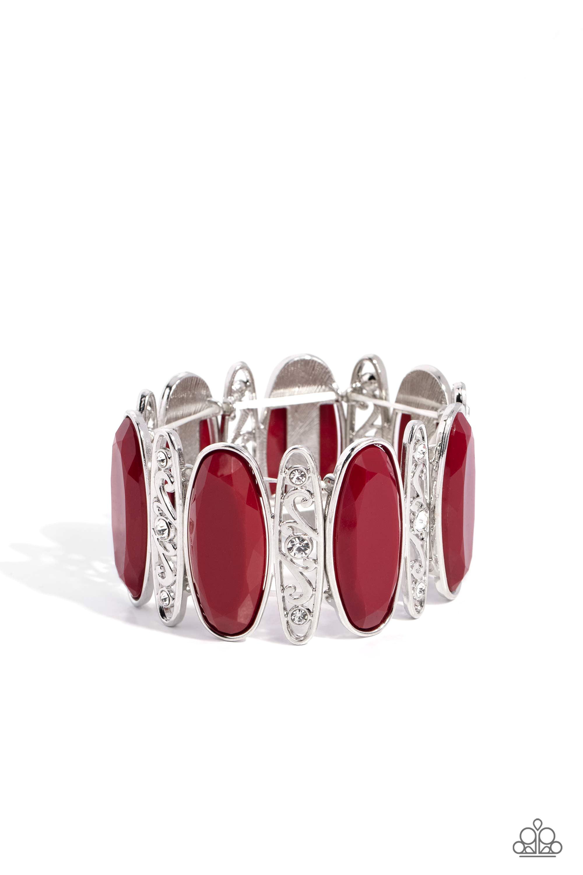 Saturated Sparkle - Red Bracelet – Bling by JessieK