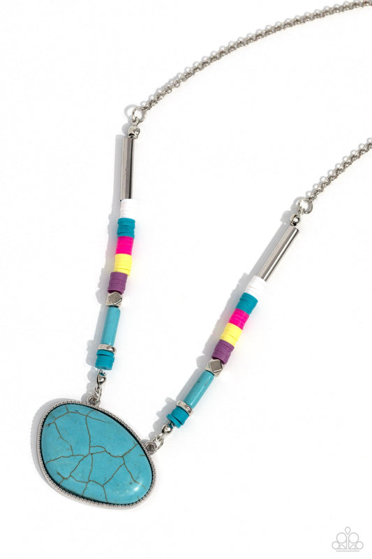 Paparazzi Accessories - Seize the Sahara - Multicolor Necklace - Bling by JessieK