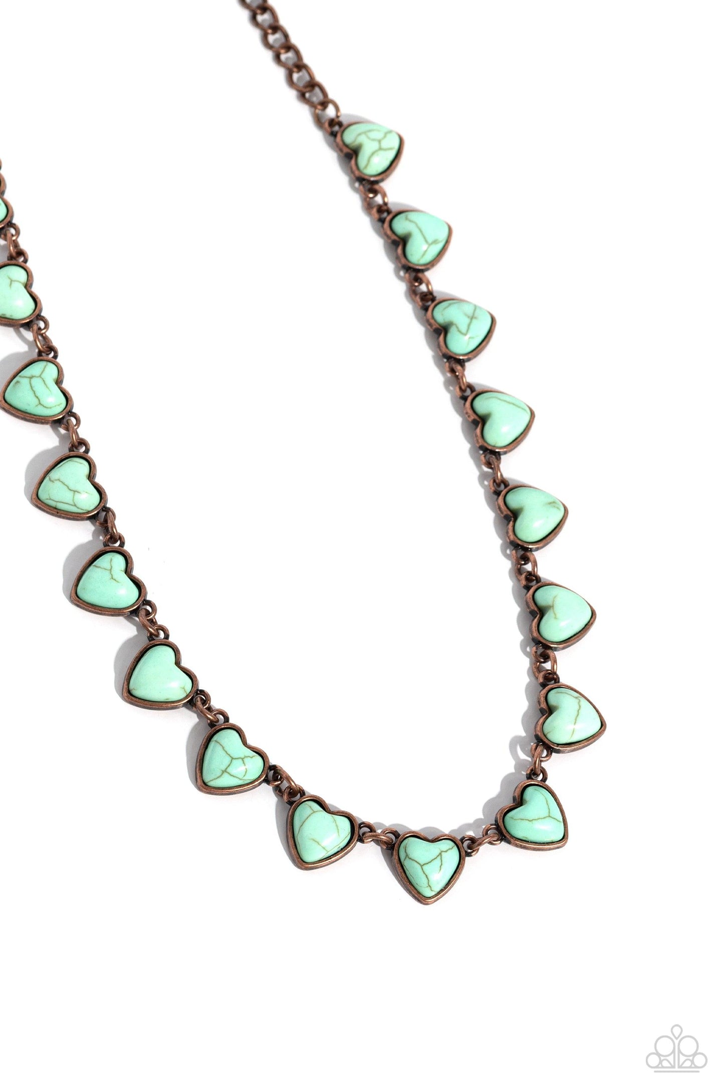 Paparazzi Accessories - Sentimental Stones - Copper Necklace - Bling by JessieK
